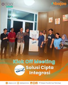 kick off odoo solusi cipta integrasi