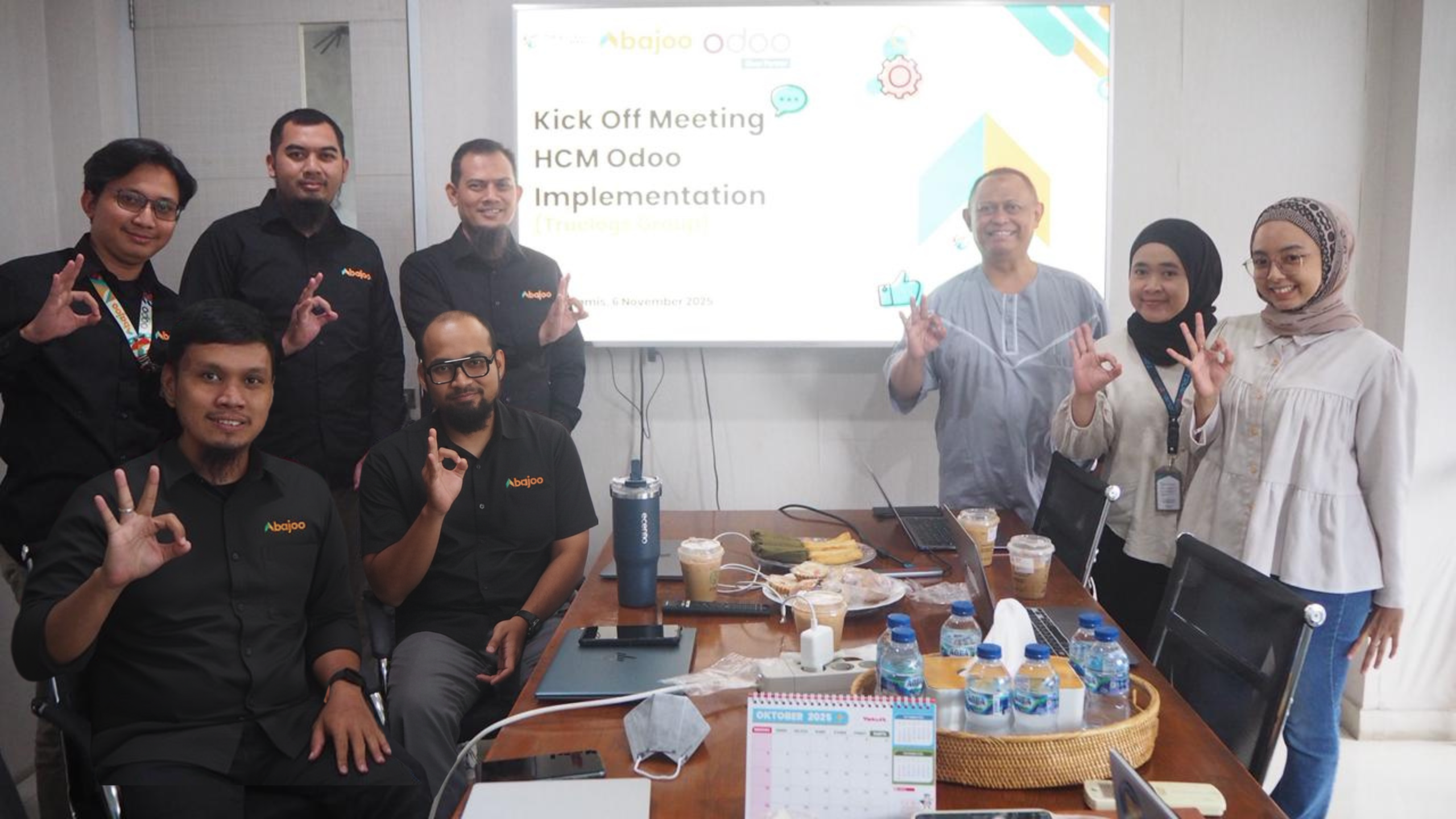 Abajoo Kick Off Implementasi Odoo HCM bersama Truelogs Group